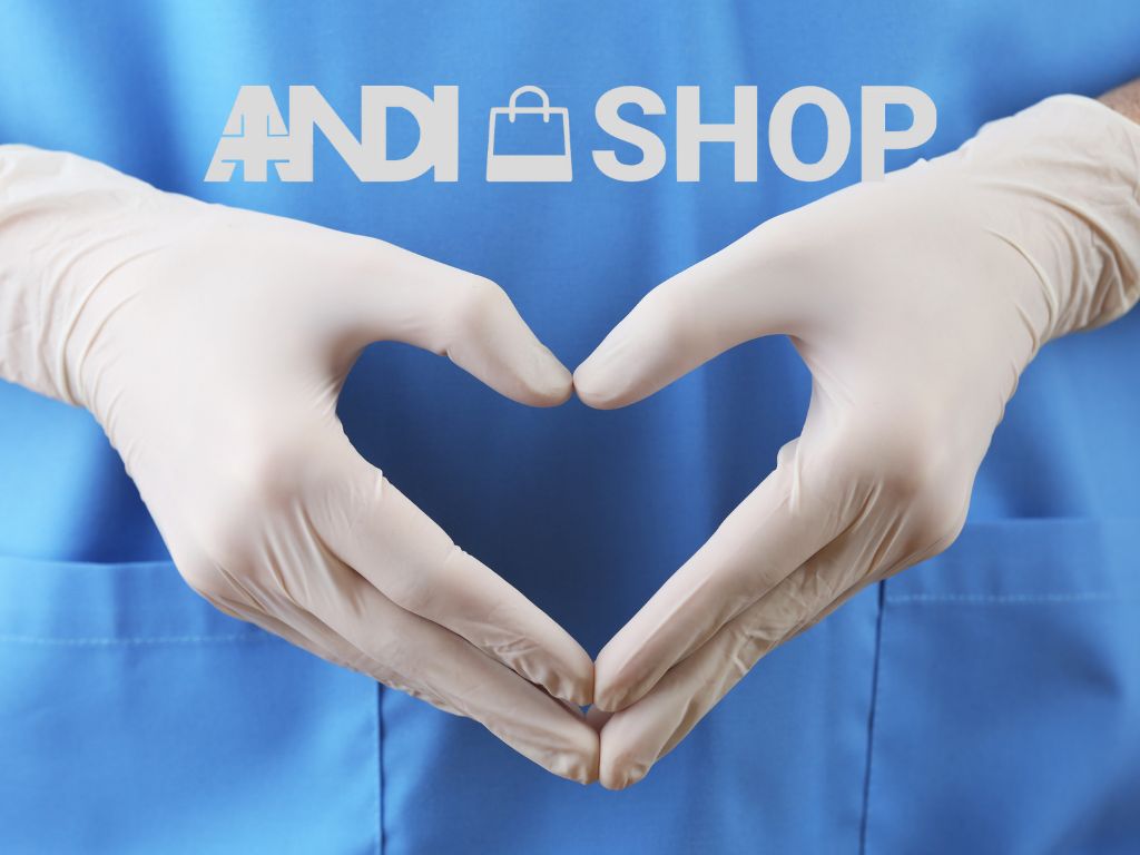 Su ANDI Shop una gamma completa di guanti per ogni esigenza dello studio odontoiatrico